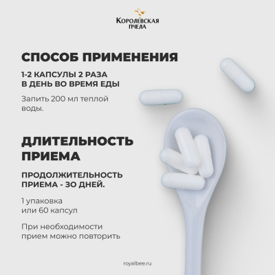 АПИ-БЕФУНГИН, 60 капсул